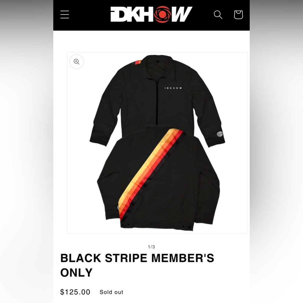 I DON’T KNOW HOW BUT THEY FOUND ME Official Merch Member’s Only Jacket